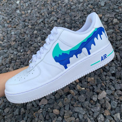 Blue Drip Custom Air Force 1