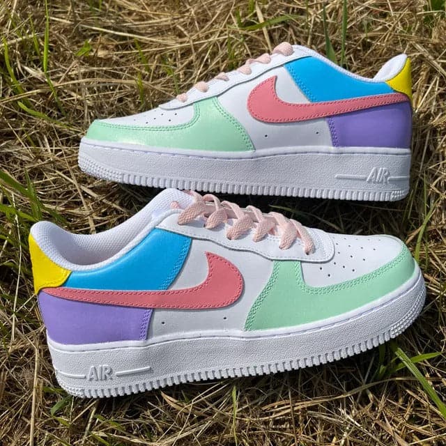 Custom Air Force 1 Pastel