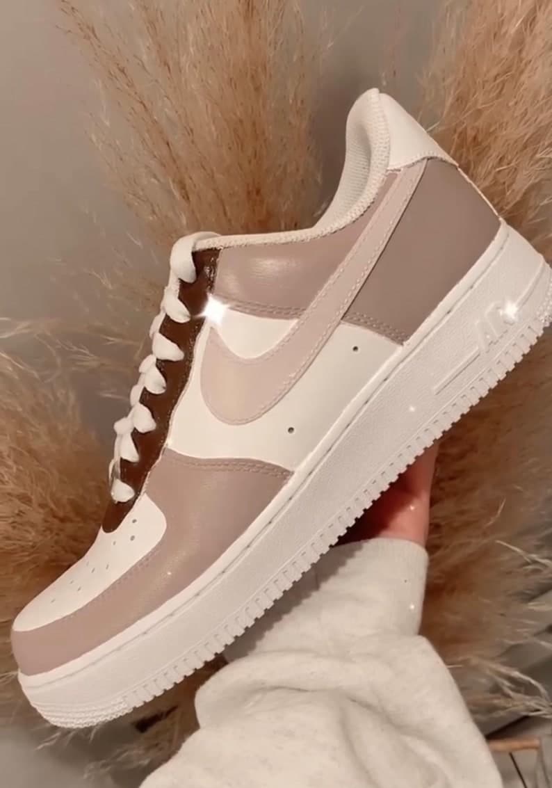 Custom Mocha Air Force 1