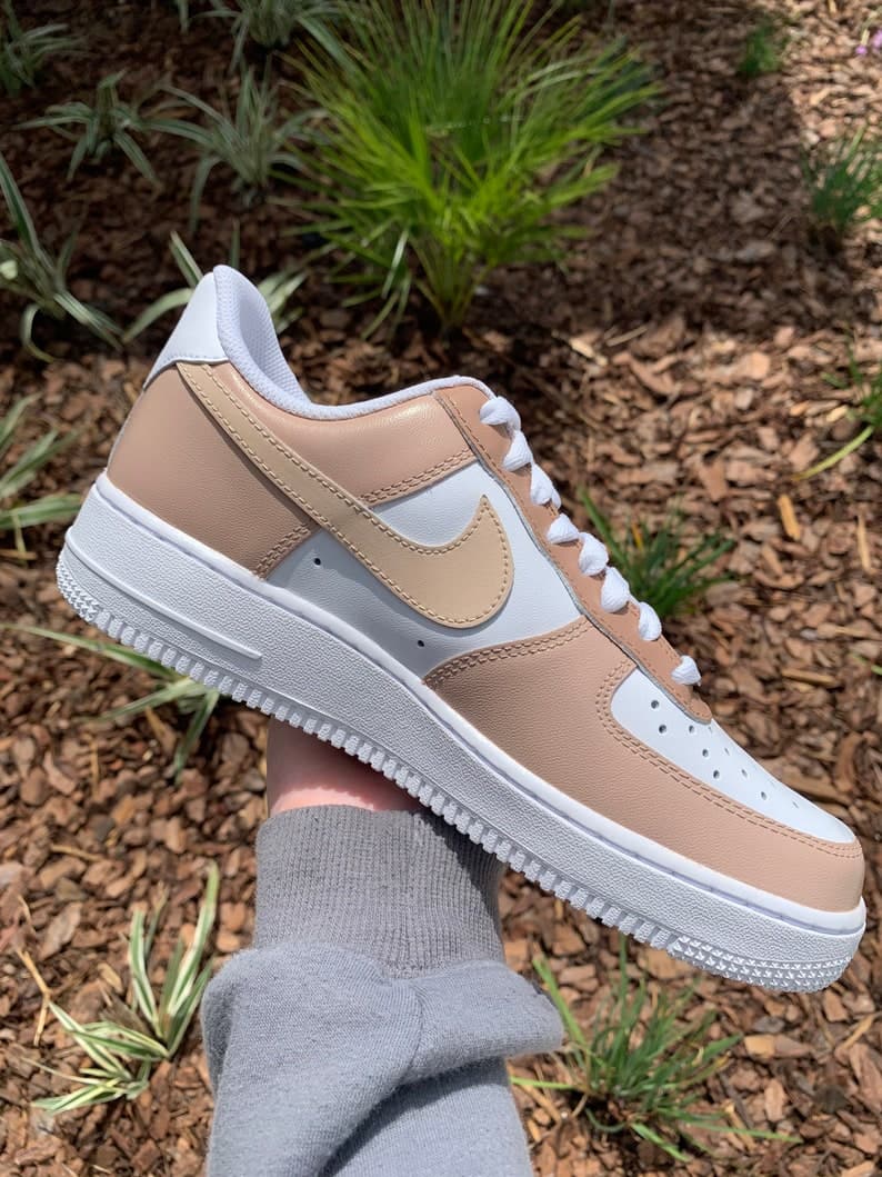 Brown Custom Air Force 1