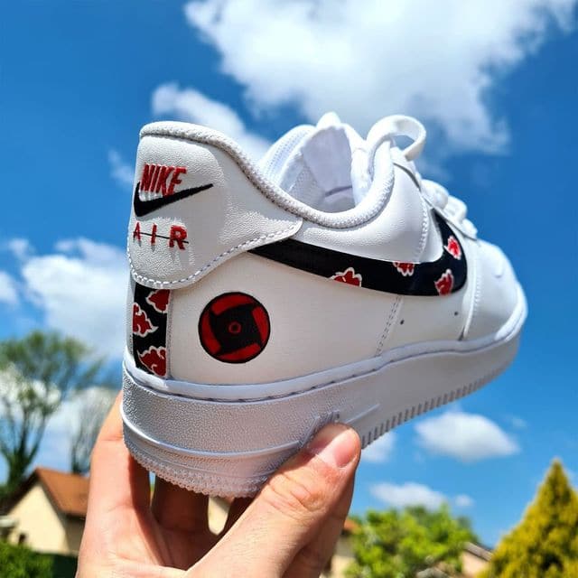 Custom Naruto AKATSUKI Air Force 1