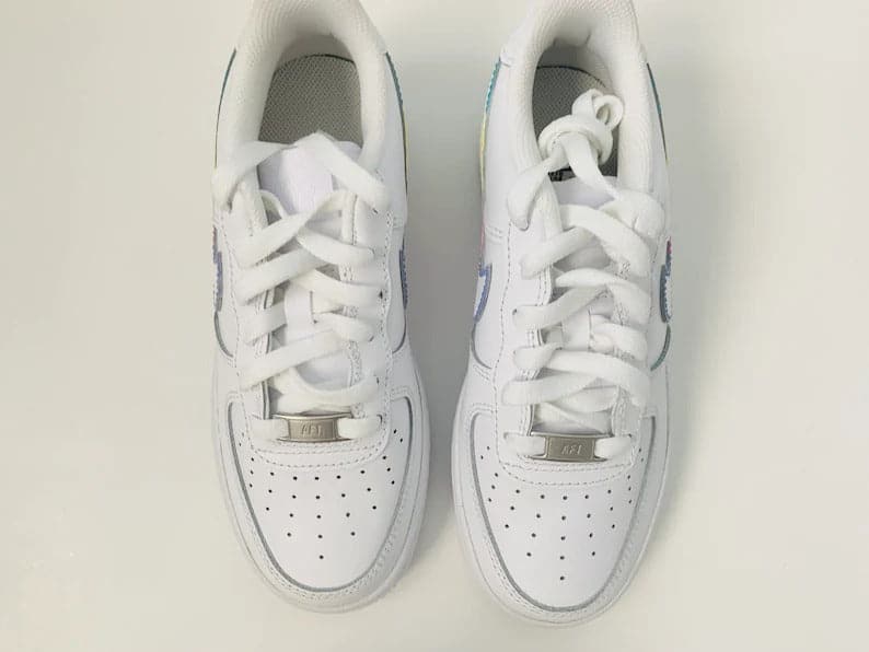 Pastel Drip Custom Air Force 1's water Resistant