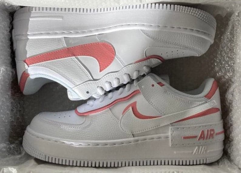 Custom Pink Air Force 1 Shadows