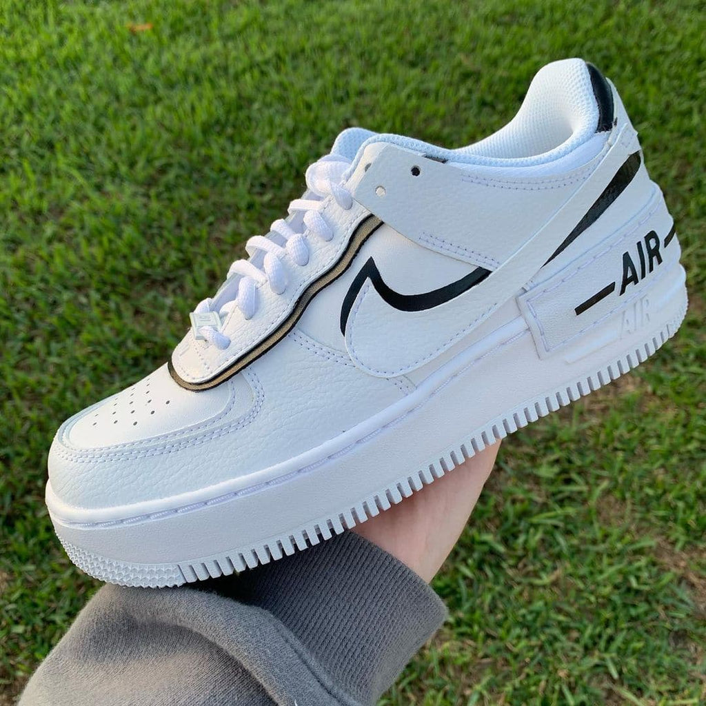 Black and white shadow Air Force 1