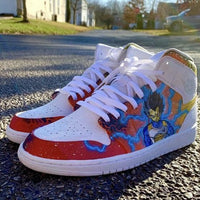 Custom Air Jordan 1 Dragon Ball Saiyan