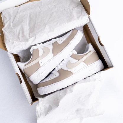 Custom Cream Air Force 1