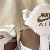 Custom Air Force 1 Mocha Brown combo