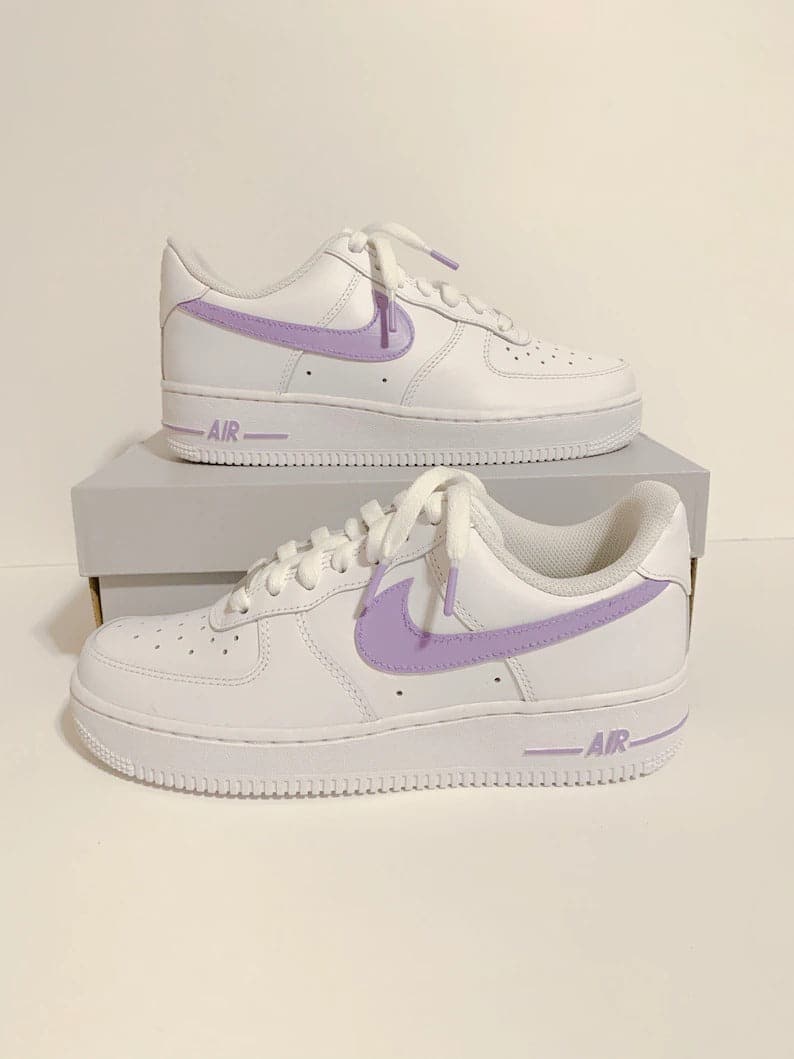 Purple Custom Air Force 1