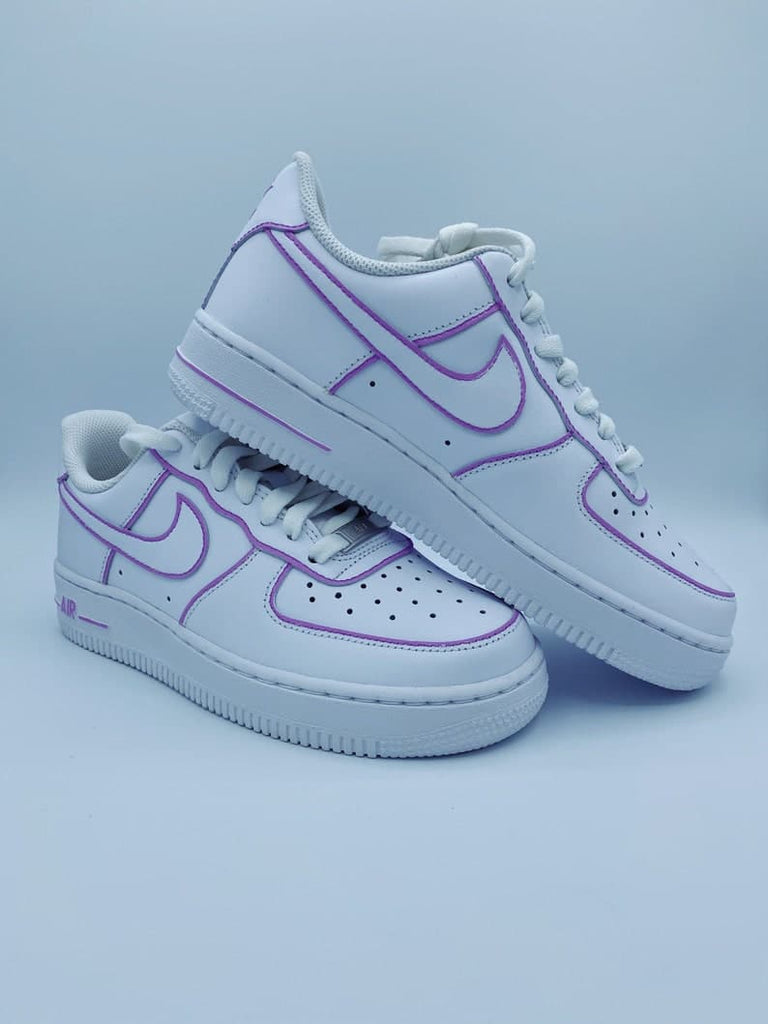 Single Color Outline Air Force 1 water Resistant