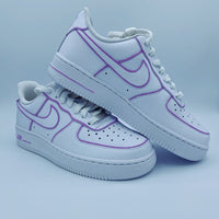 Single Color Outline Air Force 1 water Resistant