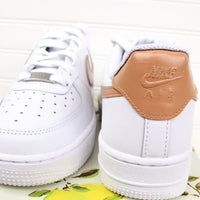 Check Colorblock Air Force 1 Handpainted Custom
