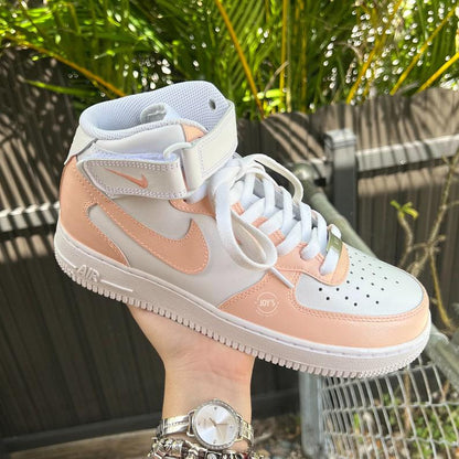 Peach Custom Air Force 1