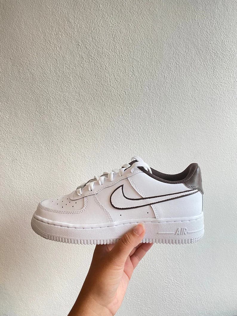 Custom Air Force 1 brown Details