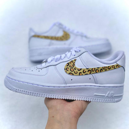 Cheetah Print Custom Air Force 1