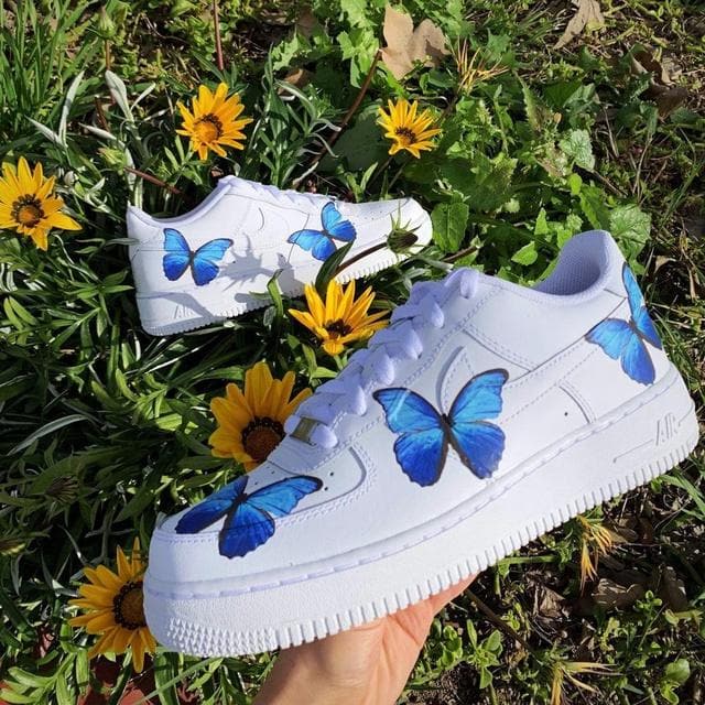 air forces with butterflies on it