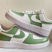 Custom Air Force 1 Green colourblock