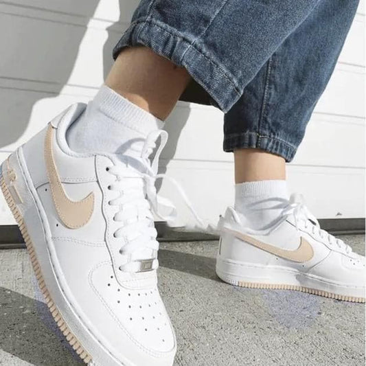 Biege Air Force 1 Custom