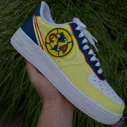 Custom Nike Air Force 1 Club América custom AF1 ⚽️