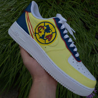 Custom Nike Air Force 1 Club América custom AF1 ⚽️