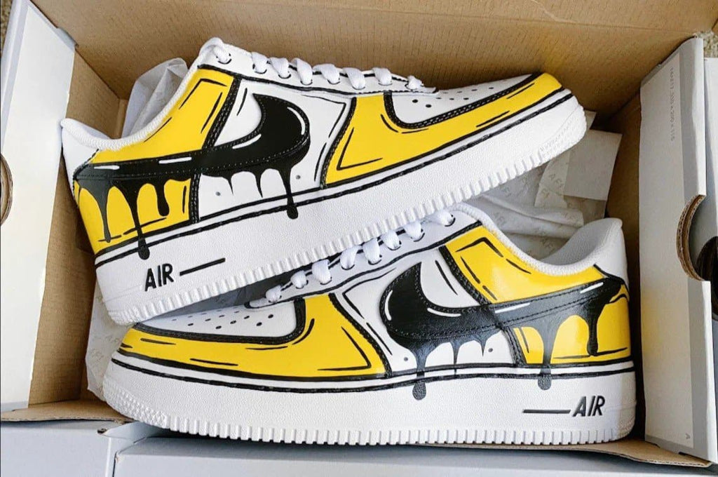 Cartoon Drip Custom Nike Air Force 1 â insdrip