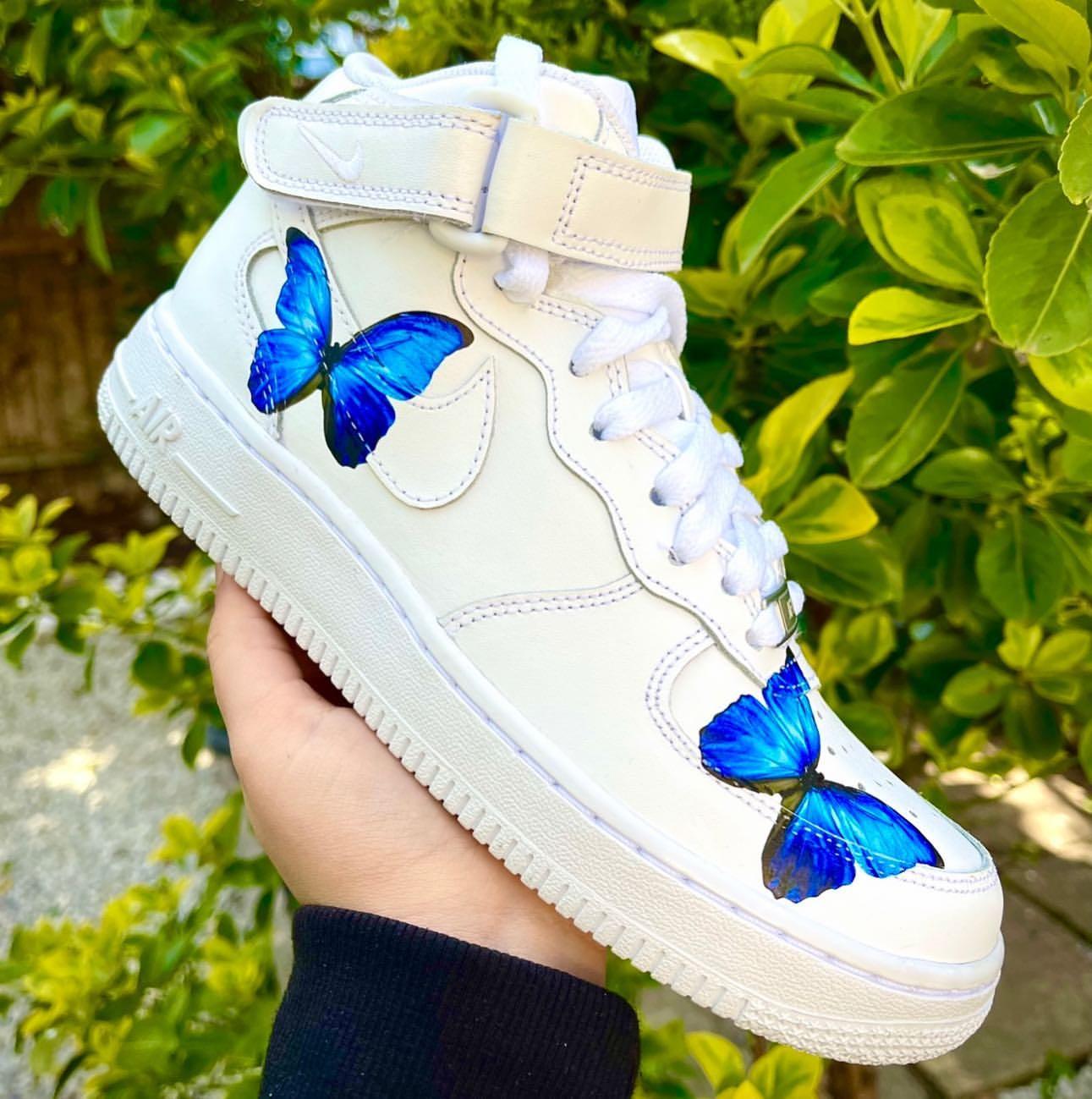 Custom Air Force 1 Butterfly