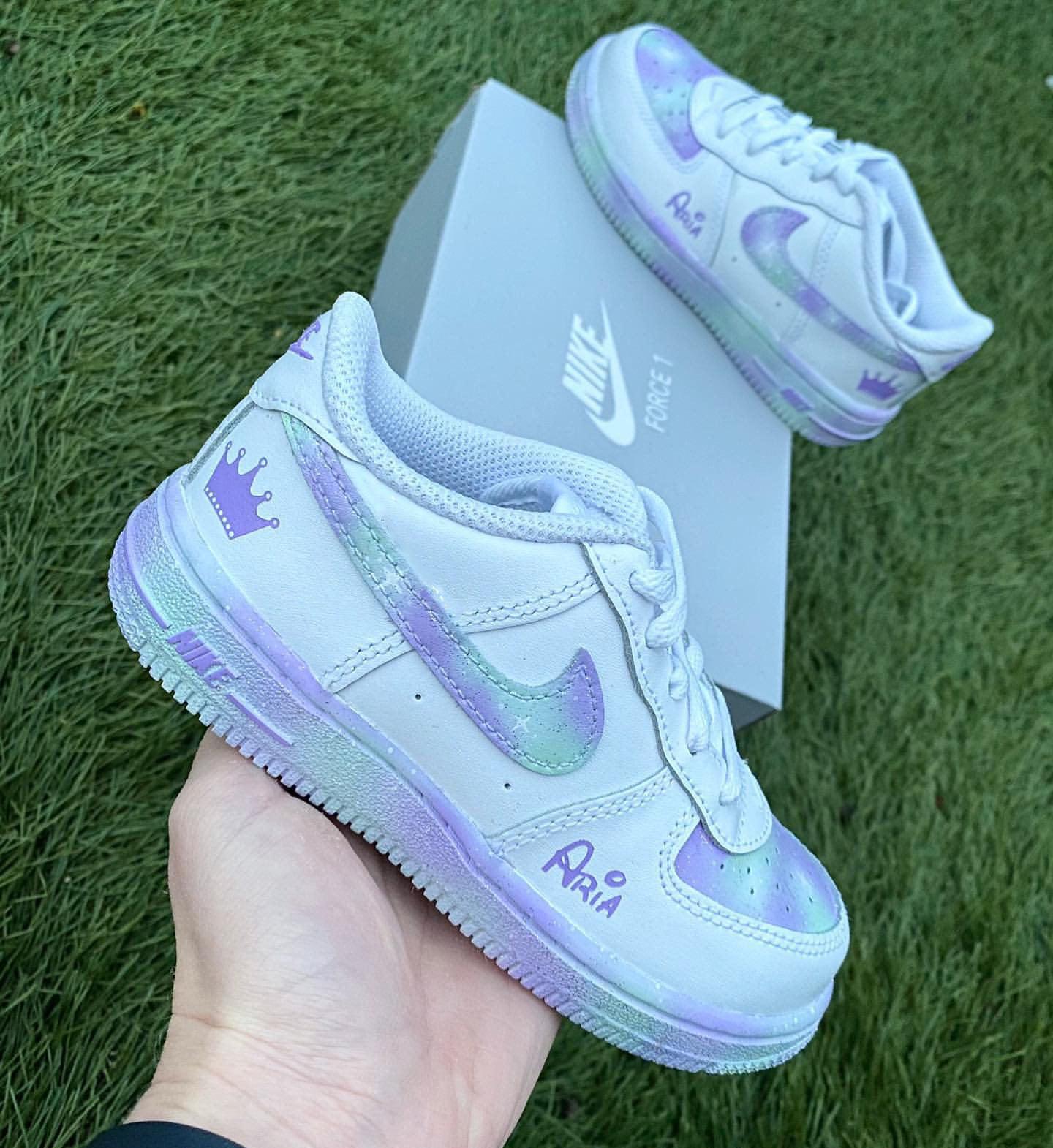 Custom Air Force 1 Lilac