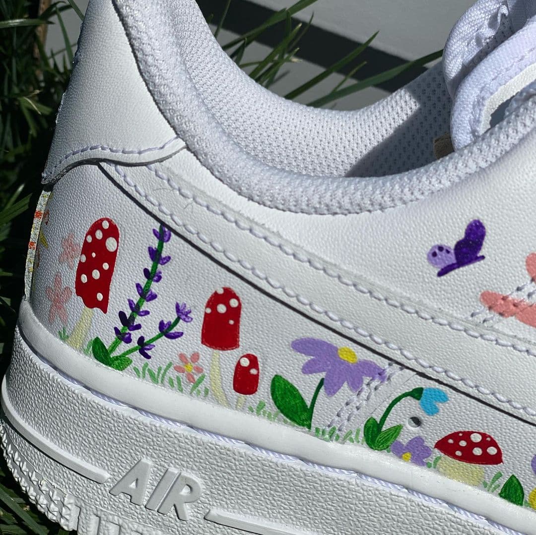 Wildflower Custom Air Force 1’s