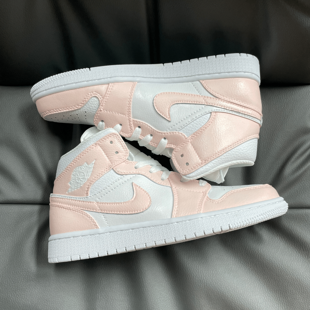 Custom Nike Air Jordan 1 Mid Peach