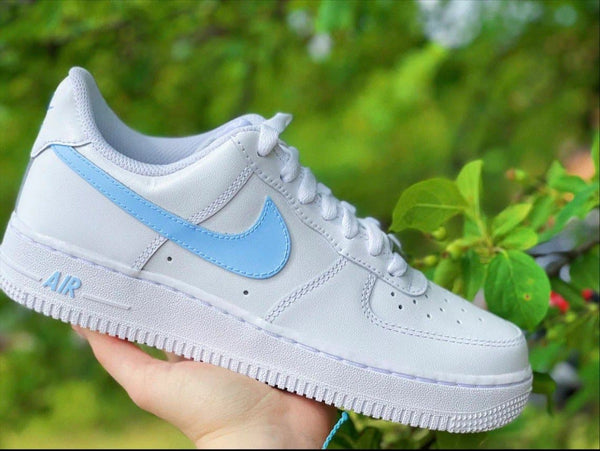 nike air force baby blue