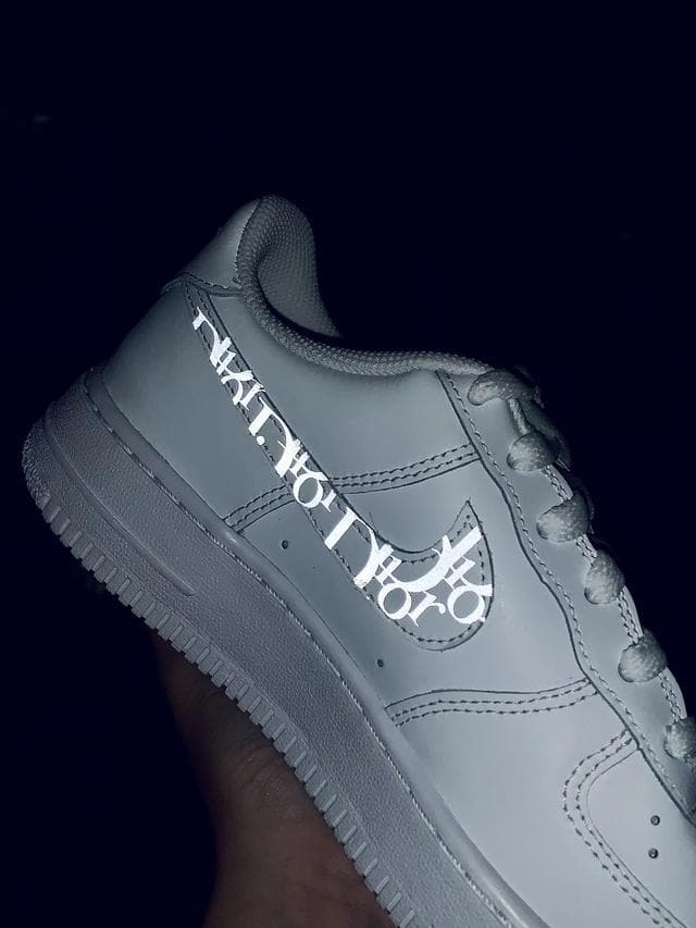 Custom Air Force 1 Dior Aesthetics