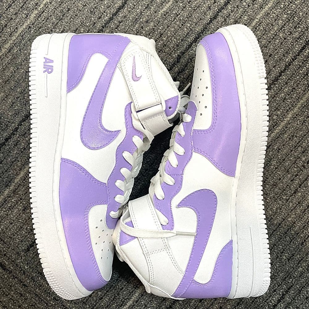 Custom Air Force 1 Mid Purple