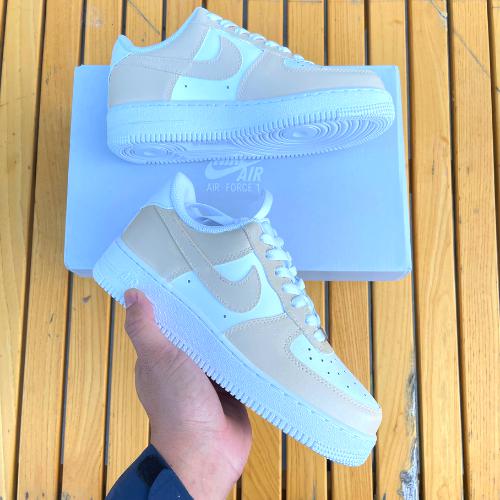 Custom Air Force 1 X Beige