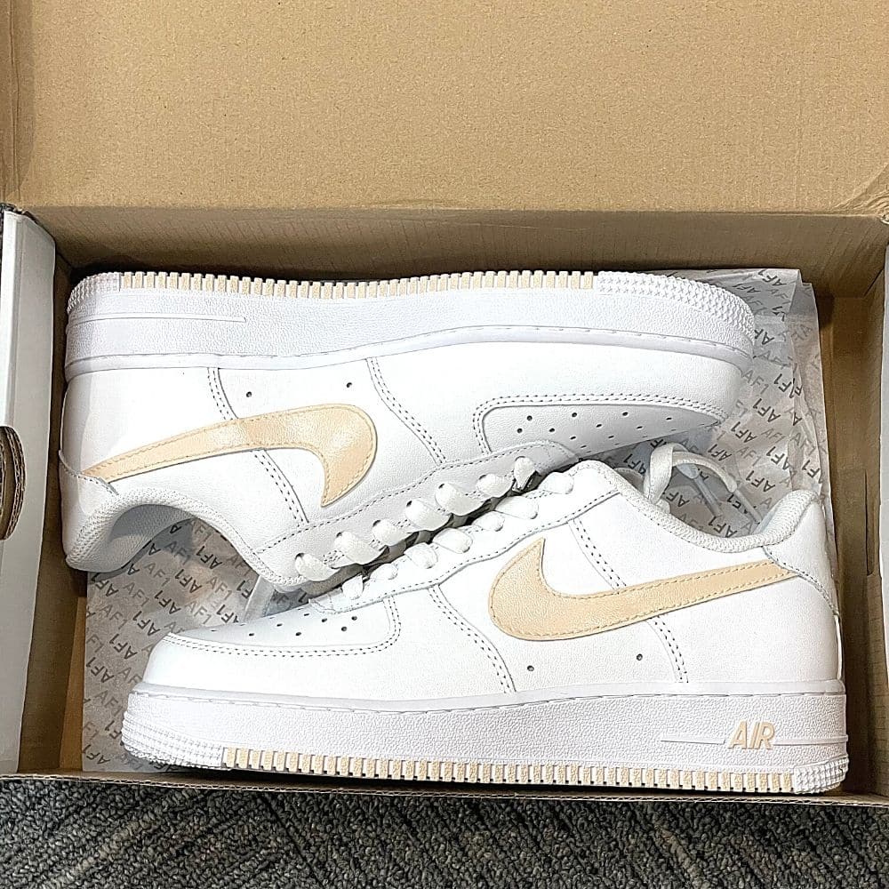 Custom Air Force 1 X Yellow Colour
