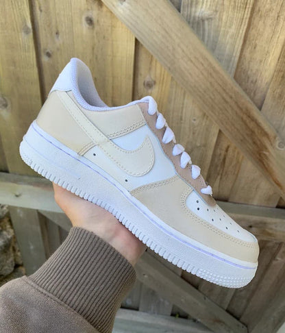 Beige Ombré Custom Air Force 1