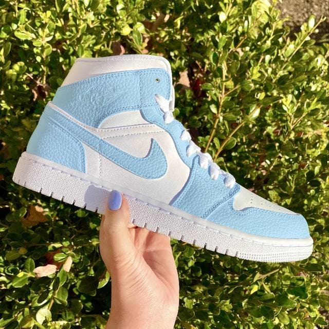 Baby blue girl jordans Clearance