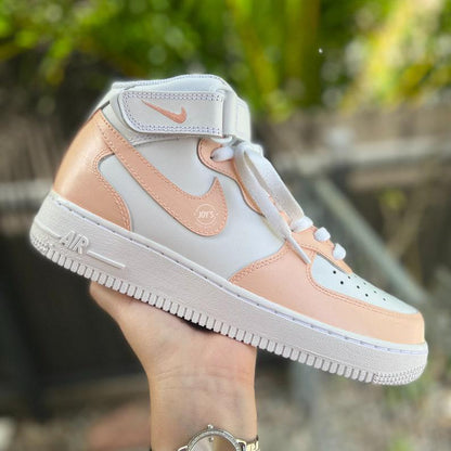 Peach Custom Air Force 1