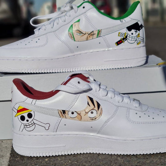 Custom Air force 1 Luffy Zoro Custom Air Force 1