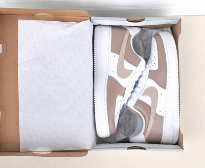 Beige Colorblock Custom Air Force 1