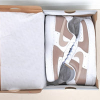 Beige Colorblock Custom Air Force 1