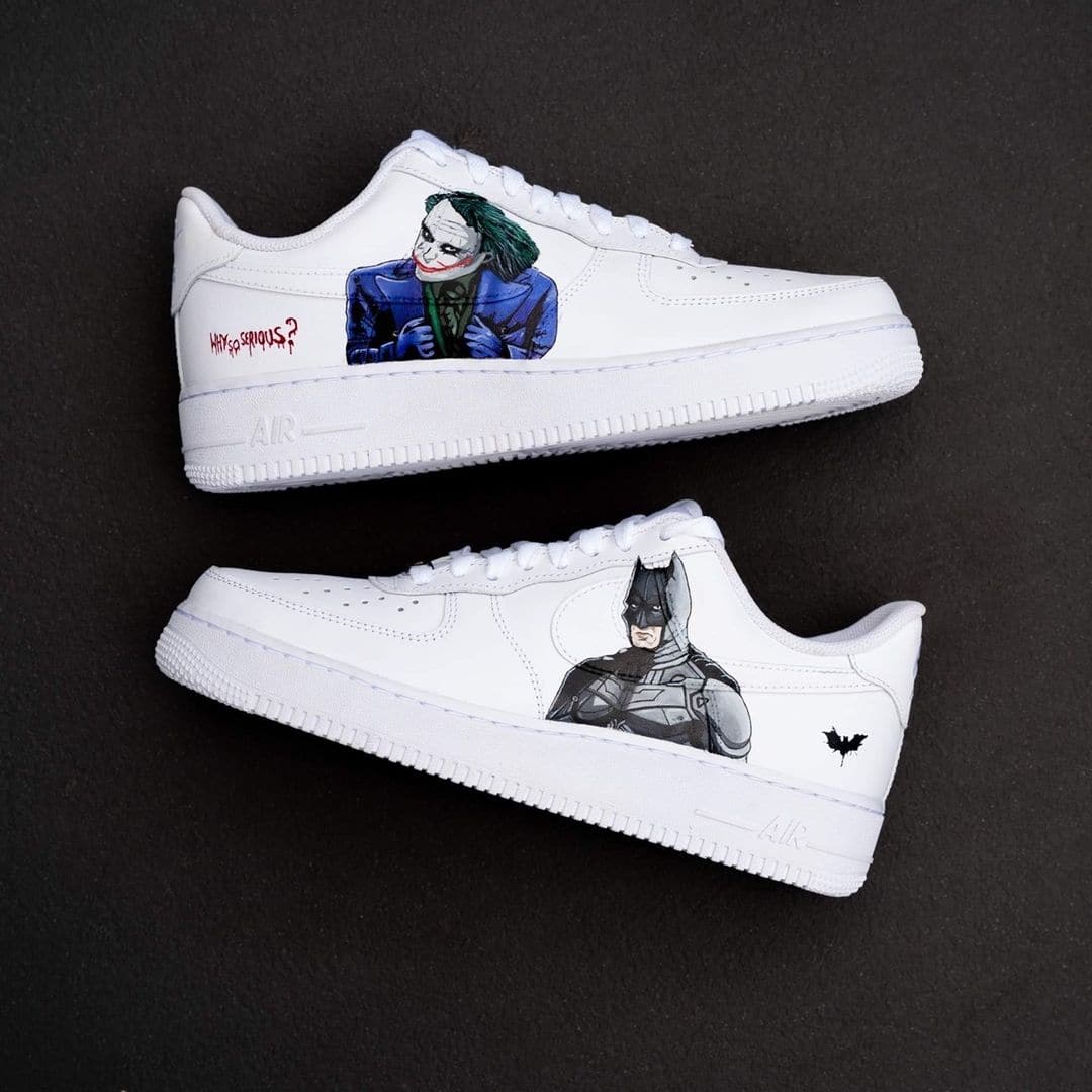 Batman The Joker Custom Air Force 1