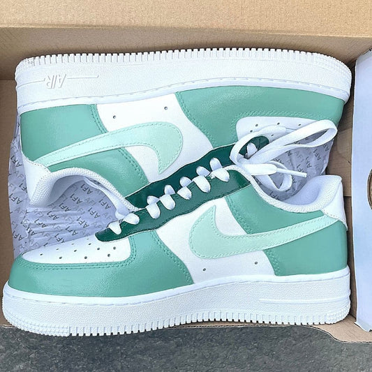Custom Air Force 1 X olive green