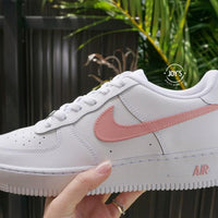 Pink Custom Nike Air Force 1 Sneakers