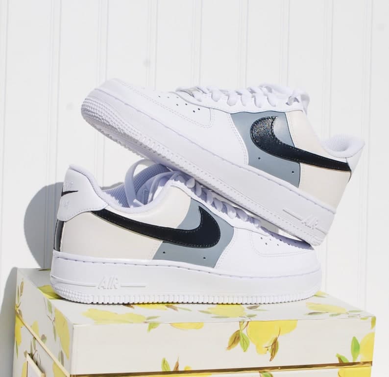 Heel Custom Air Force 1 Handpainted