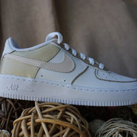 Custom Nike Air Force 1 (AF1s) Beige