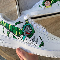 Custom Air Force 1 Rick And Morty