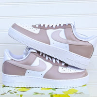Neutrals Colorblock Custom Air Force 1 Handpainted