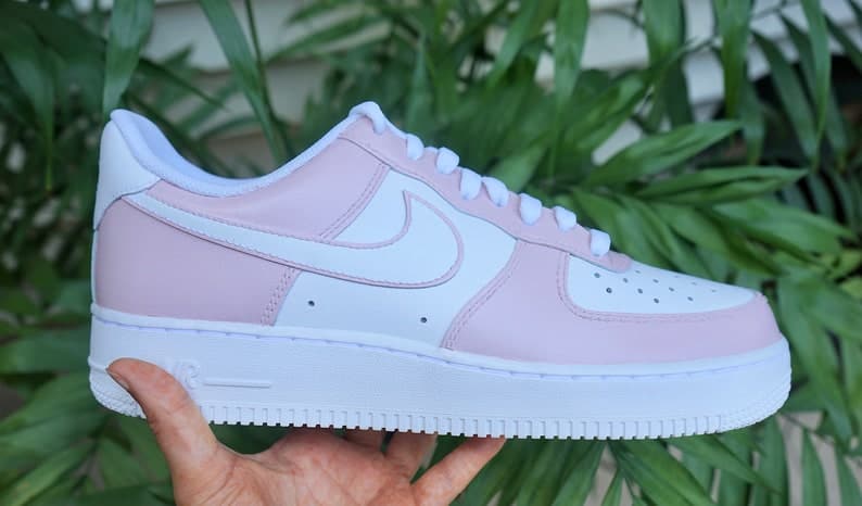 Pink Air Force 1 Custom Nike Air Force 1