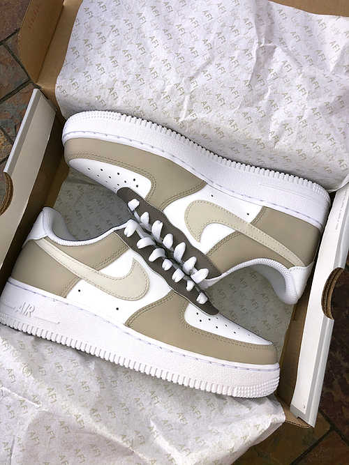 Custom Air Force 1 Brown