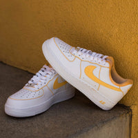 Peachy Mood Collection AF1 Orange Outline Air Force 1