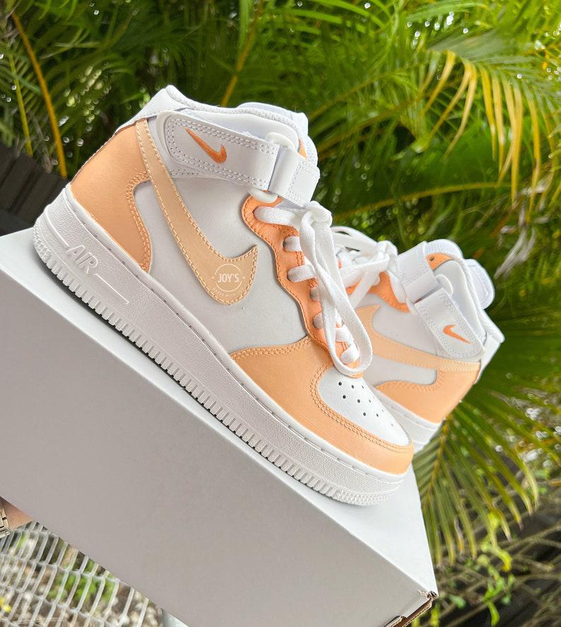 Orange Ice Cream Custom Air Force 1